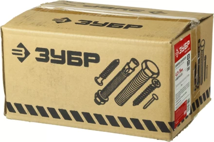 Саморезы ЗУБР с прессшайбой и сверлом по листовому металлу до 2 мм, PH2, 4,2х76 мм, 2000шт 4-300210-42-076 купить в Муравленко