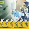 Краскопульт пневматический KRAFTOOL "PRO" Jeta 3000 mini, HVLP, c верхним бачком, 0,8мм 06561-0.8 купить в Муравленко