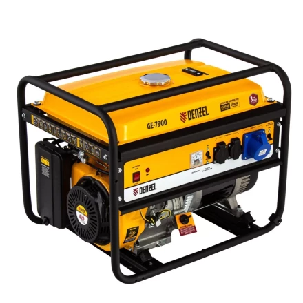 Генератор бензиновый DENZEL GE 7900 94638 купить в Муравленко