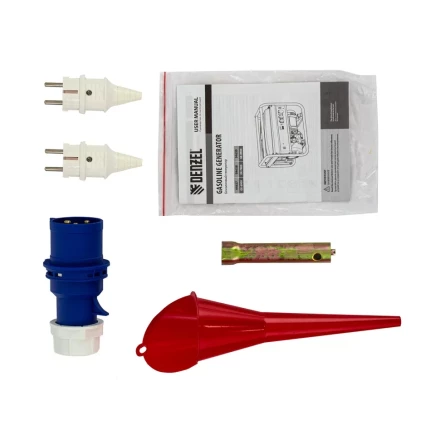 Генератор бензиновый DENZEL GE 7900 94638 купить в Муравленко