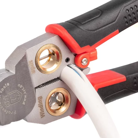 Мультитул-длинногубцы КВТ MT-03 (6 в 1) с функцией снятия изоляции и резки (102401) купить в Муравленко