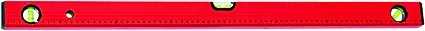 Уровень алюминиевый 1500 мм 3 глазка красный линейка  MATRIX 33235 купить в Муравленко