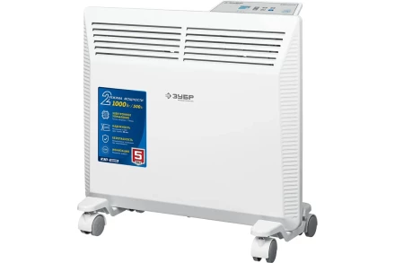 ЗУБР ПРО серия 1 кВт, электрический конвектор, Профессионал (КЭП-1000) купить в Муравленко