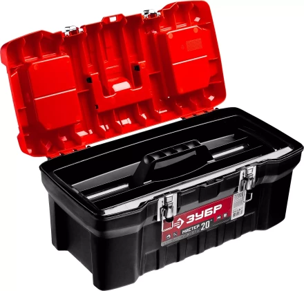 Ящик пластмассовый ЗУБР &quot;МАСТЕР&quot; для инструмента, 20&quot; 38180-20_z01 купить в Муравленко