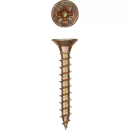 Шурупы ЗУБР &quot;МАСТЕР&quot; по дереву желтопассивированные, 3.5x35мм, 500шт 4-300391-35-035 купить в Муравленко