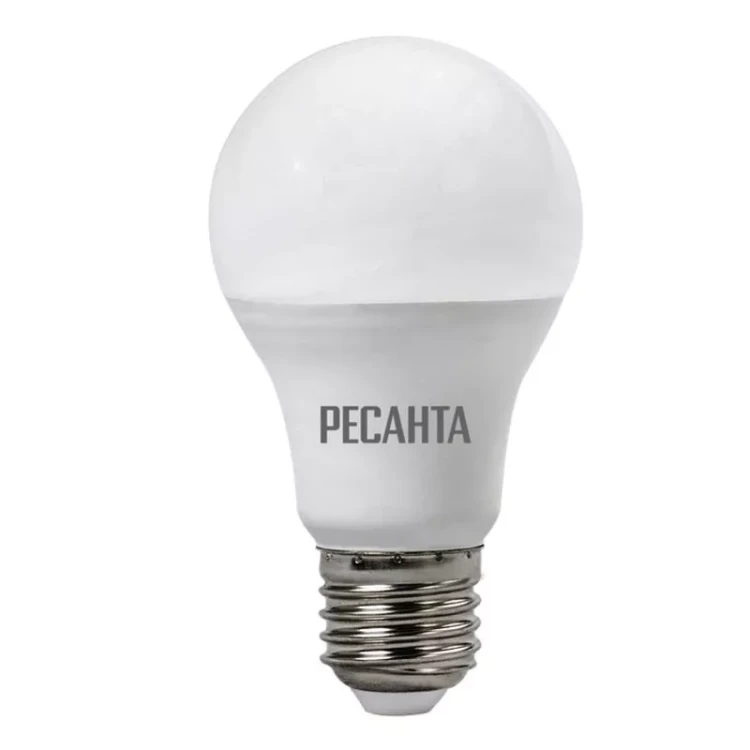 Лампа светодиодная РЕСАНТА LL-R-A60-9W-230-3K-E27 76/1/13 купить в Муравленко