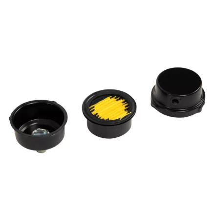 Компрессор безмасляный, малошумный  DLS 2250/100, 2250 Вт, 3x750, 100 л, 410 л/мин блок управления/ Denzel 58029 купить в Муравленко