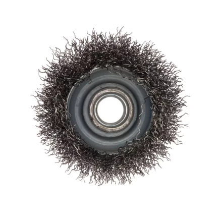 Щетка для УШМ, 65 мм, М14, &quot;чашка&quot;, витая проволока 0.3 мм Сибртех 746037 купить в Муравленко