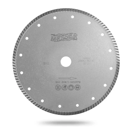 Алмазный турбо диск Messer B/L. Диаметр 180 мм. купить в Муравленко