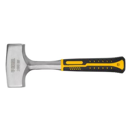 Кувалда 2 кг, цельнометаллическая, двухкомпонентная рукоятка Denzel 11013 купить в Муравленко