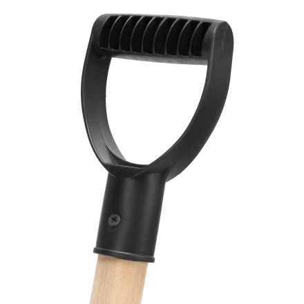 Лопата для уборки снега полипропиленовая Sparta, 275х365х870 мм, деревянный черенок, Россия 61653 купить в Муравленко