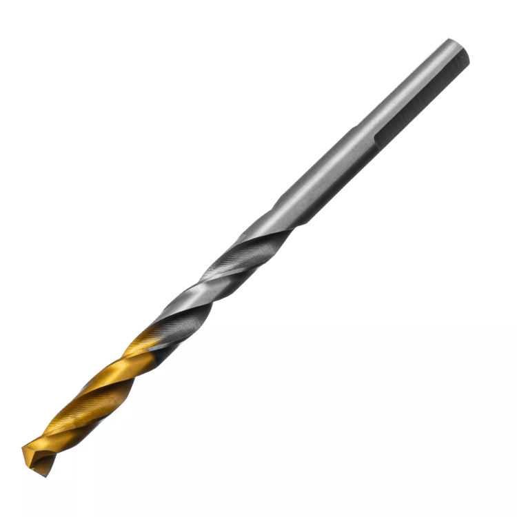 Сверло спиральное по металлу Denzel 5,5 x 93 мм, Р6М5, Golden Tip 718234 купить в Муравленко