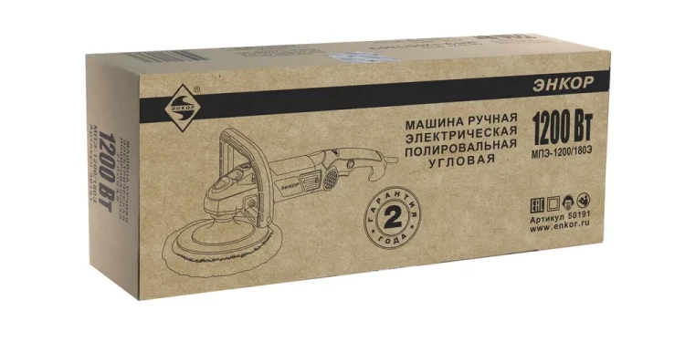 Машина полировальная МПЭ-1200/180Э Энкор 50191 купить в Муравленко
