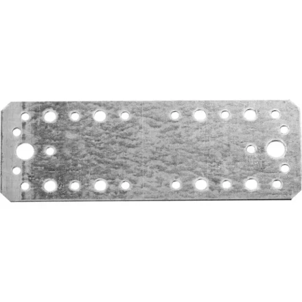 Крепежная пластина ЗУБР &quot;МАСТЕР&quot;, 180х65мм, 1шт 310236-180-65 купить в Муравленко