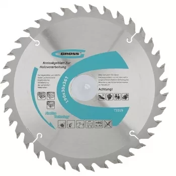 Пильный диск по дереву 190 x 30 x 36Т GROSS 73319 купить в Муравленко