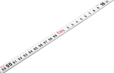 Мерная лента геодезическая со стальным нейлоновым полотном и х4 смоткой 34185-100 купить в Муравленко