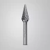 Зубр Твердосплавная борфреза M - конус с острым углом, 12 х 25 мм, угол 25° (28811-12-25) купить в Муравленко
