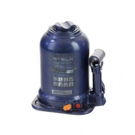 Домкрат гидравлический бутылочный телескопический 10 т подъем 180-450 мм Stels 51148 купить в Муравленко
