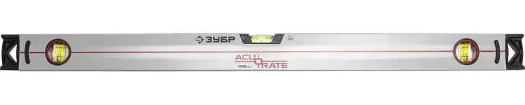 Уровень ЗУБР "ACURATE 3" коробчатый усиленный, 3 ампулы, 80см 34593-080 купить в Муравленко