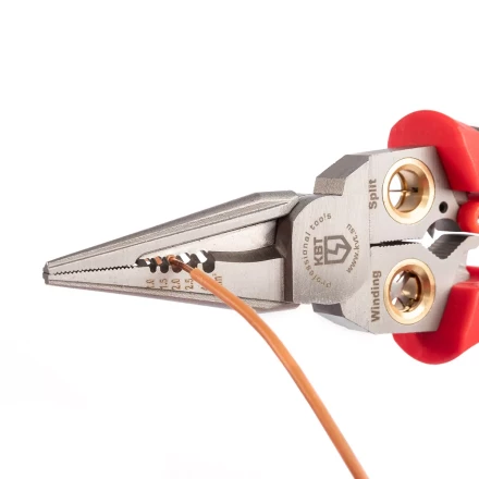 Мультитул-длинногубцы КВТ MT-03т (7 в 1) с функцией снятия изоляции, резки и детектором напряжения (102402) купить в Муравленко