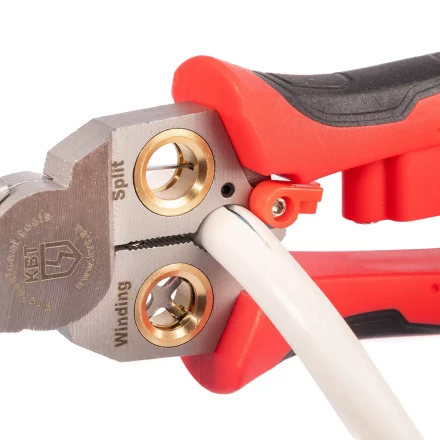 Мультитул-длинногубцы КВТ MT-03т (7 в 1) с функцией снятия изоляции, резки и детектором напряжения (102402) купить в Муравленко