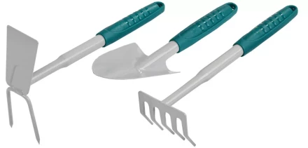 Набор RACO садовый: cовок 4207-53481, грабельки -53484, мотыжка -53486 4225-53/475 купить в Муравленко