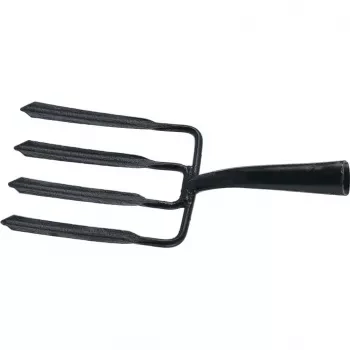 Вилы копальные 4-х рогие 190 х395 мм широкий зуб удлиненная тулейка с черенком (АРТИ)  Россия 63804 купить в Муравленко