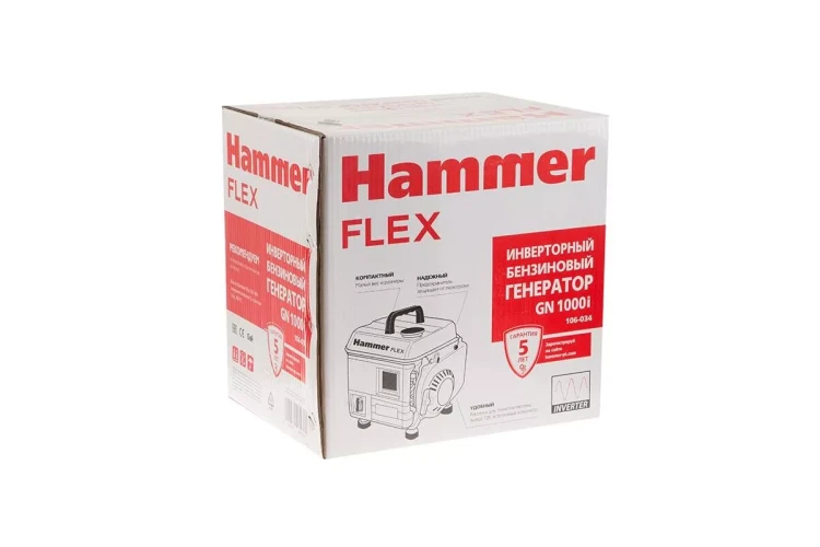 Бензиновый генератор HAMMER GN1000i купить в Муравленко