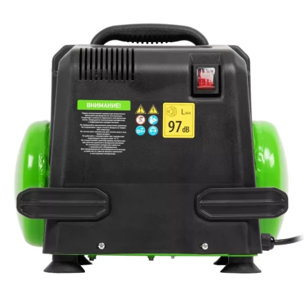 Компрессор воздушный безмаслянный BL 1100/6 1100Вт, ресивер 6 литров, 180 л/мин// Сибртех 58059 купить в Муравленко