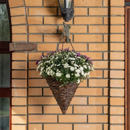 Кашпо подвесное Palisad Гиацинт, конус D 30 см, 69061 купить в Муравленко
