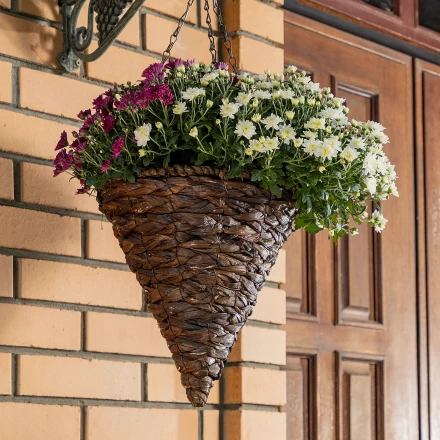 Кашпо подвесное Palisad Гиацинт, конус D 30 см, 69061 купить в Муравленко