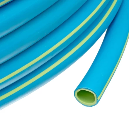 Шланг поливочный армированный Palisad 3 слойный ТЭП 1/2'', 35 м, лазурный 67107 купить в Муравленко