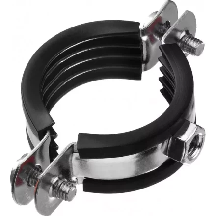 Хомут трубный с гайкой, оцинкованный, 1 1/4&quot;, 8шт, ЗУБР Мастер 37850-40-45 37850-40-45 купить в Муравленко