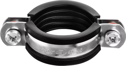 Хомут трубный с гайкой, оцинкованный, 1 1/4&quot;, 8шт, ЗУБР Мастер 37850-40-45 37850-40-45 купить в Муравленко