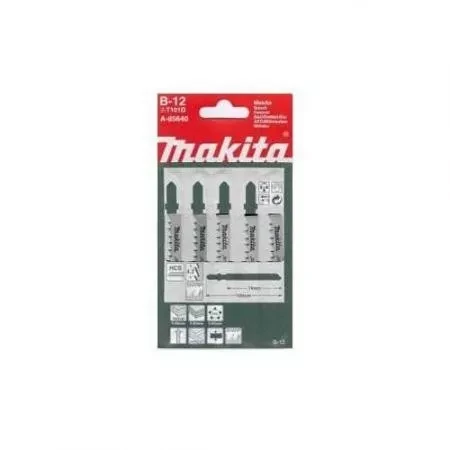 Пилки для лобзика Makita B-12 A-85640 купить в Муравленко