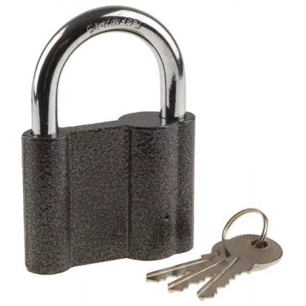 Замок STAYER &quot;MASTER&quot; навесной, металлический корпус, с закаленной дужкой, в коробке, 70мм 37145-70 купить в Муравленко