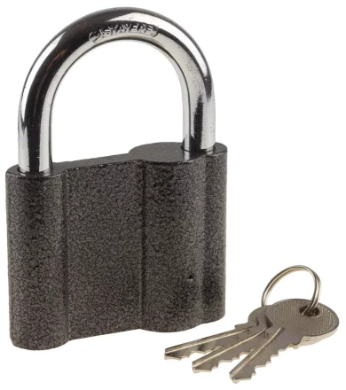 Замок STAYER &quot;MASTER&quot; навесной, металлический корпус, с закаленной дужкой, в коробке, 70мм 37145-70 купить в Муравленко