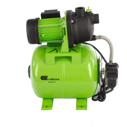 Насосная станция НС850-П, 850 Вт, напор 42 м, 3500 л/ч, ресивер 19 л Сибртех 97248 купить в Муравленко