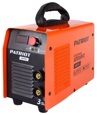Сварочный инверторный аппарат 200 PFC PATRIOT купить в Муравленко