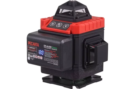 Построитель лазерный ПЛ-4Х360 Green Ресанта 61/10/544 купить в Муравленко