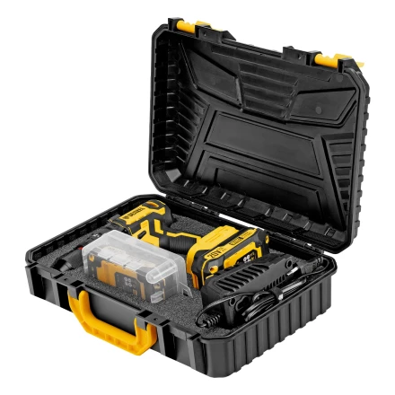 Дрель-шуруповерт аккумуляторная ударная бесщет. CIDH-BL-20, Li-Ion, 20 В// Denzel купить в Муравленко