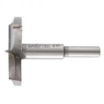 Сверло Форстнера по дереву 60 мм цилиндрический хвостовик СИБРТЕХ 704860 купить в Муравленко