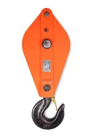 Блок монтажный однорольный с  крюком TOR H K1 2т с откидной щекой (G) 1003567 купить в Муравленко