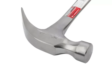 Молоток-гвоздодер 450 г цельнометаллический двухкомпонентная рукоятка MATRIX 10460 купить в Муравленко