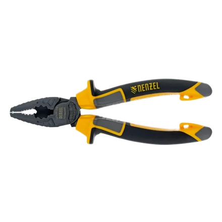 Плоскогубцы комбинированные 165 мм Denzel 17080, трехкомпонентные рукоятки купить в Муравленко