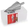 Ступенчатое сверло MESSER со спиральной канавкой. Диаметр 6-38 мм. Ступеней 12. купить в Муравленко