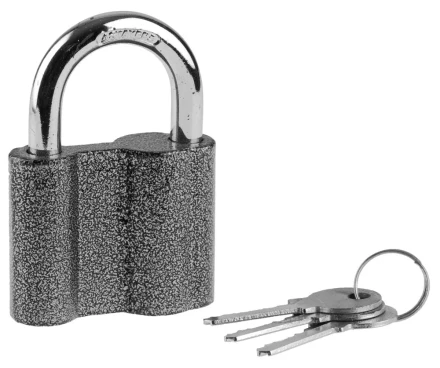 Замок STAYER &quot;MASTER&quot; навесной, металлический корпус, с закаленной дужкой, в коробке, 60мм 37145-60 купить в Муравленко