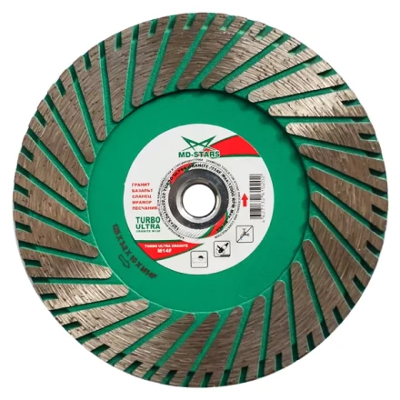 Диск алмазный TURBO ULTRA GRANITE M14F SKYWER 230*3,2*10*22,23 mm купить в Муравленко