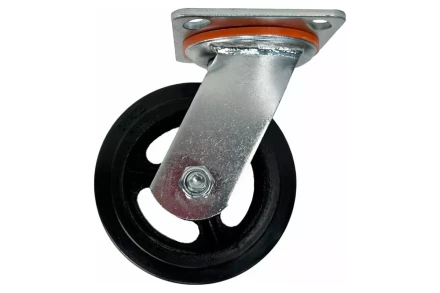 Аппаратное поворотное колесо большегрузное HITCH 125*50 резина черная SCd55 (SZ084996) купить в Муравленко