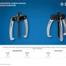 ЗУБР d 50 - 200 мм, шарнирный трехзахватный съемник с серповидными захватами, Профессионал (43323-160) купить в Муравленко